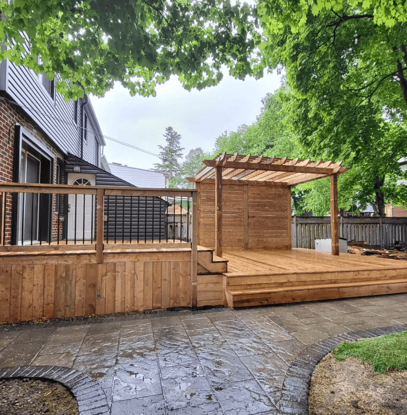 Custom woodwork detail